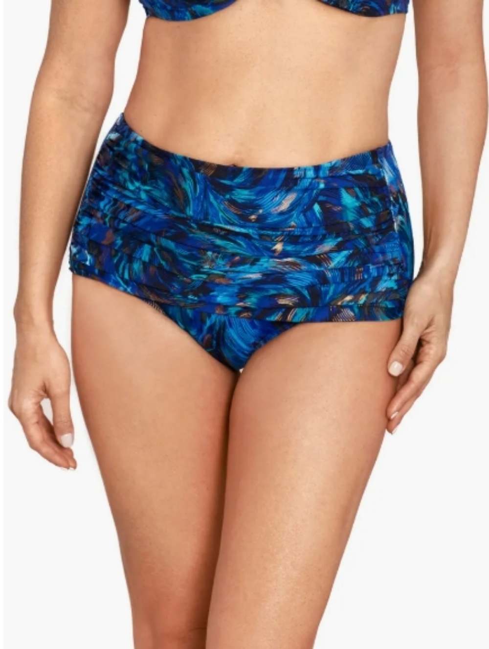 Miraclesuit 'Fandango Retro Norma Jean' Swimsuit Bottom, Blue Multi